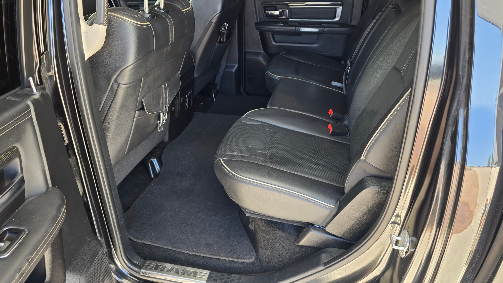 Ram 1500 Back seat — after