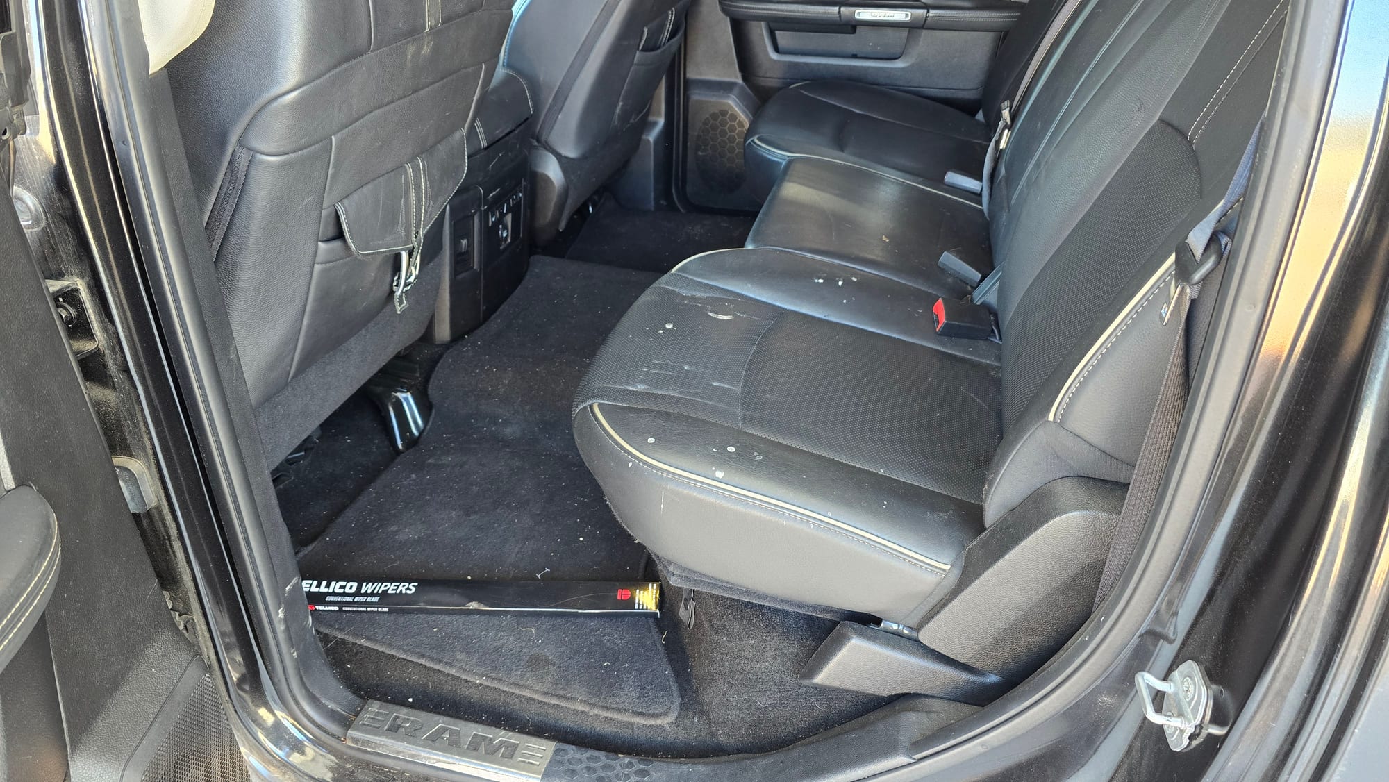 Ram 1500 Back seat — before