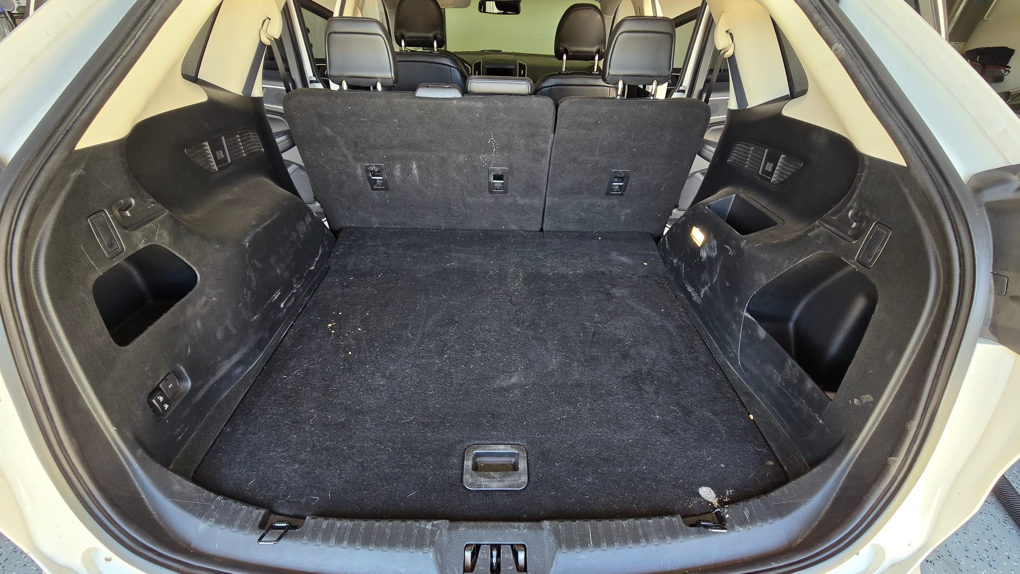 Ford Rear interior — before