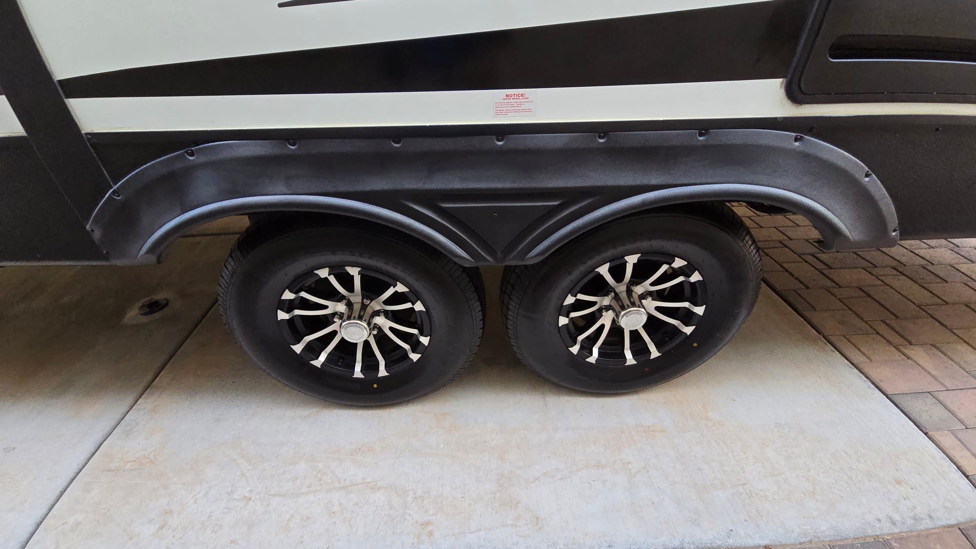 RV / Toy Hauler Wheels — after