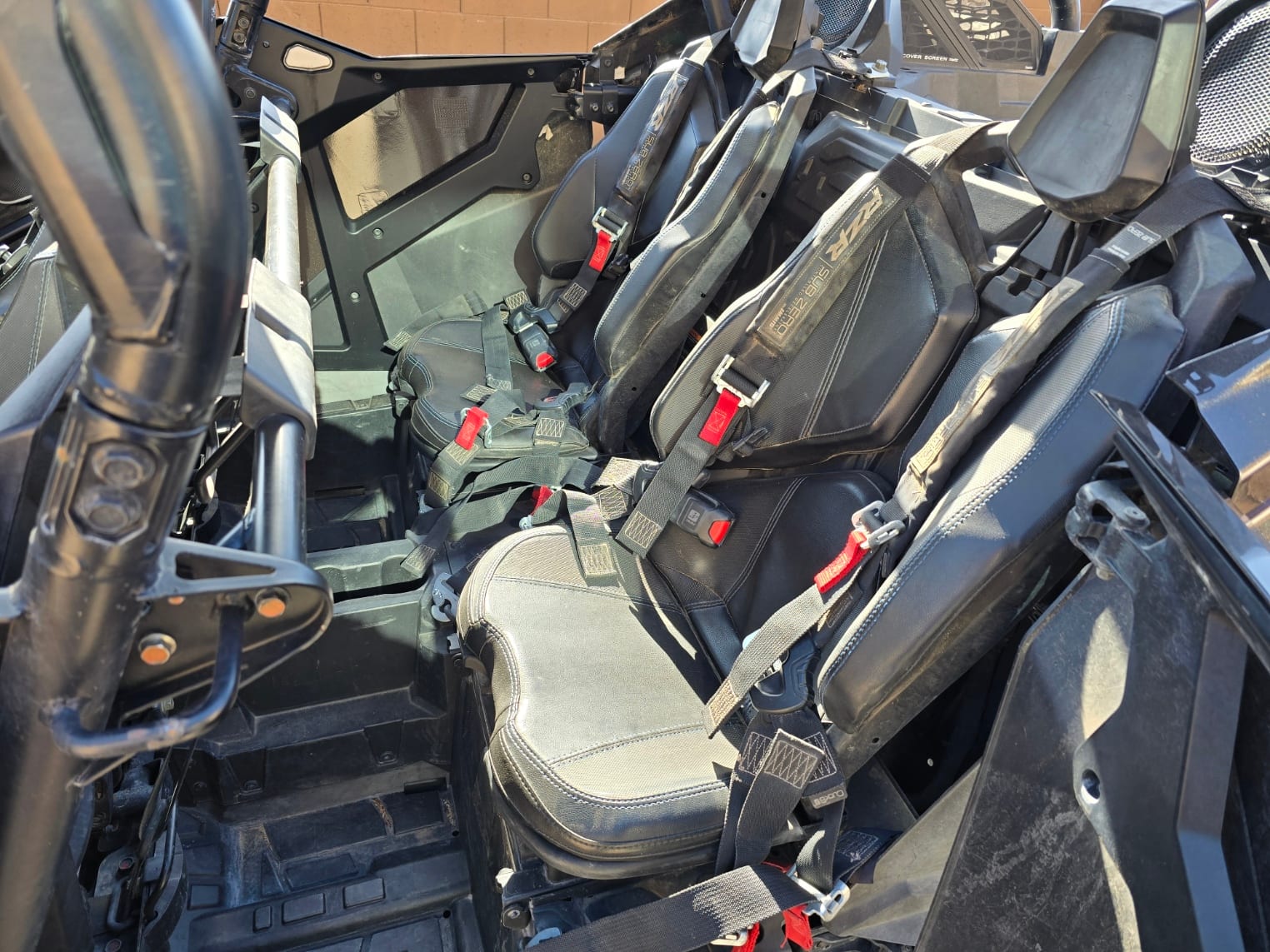 Polaris RZR Pro Rear — before
