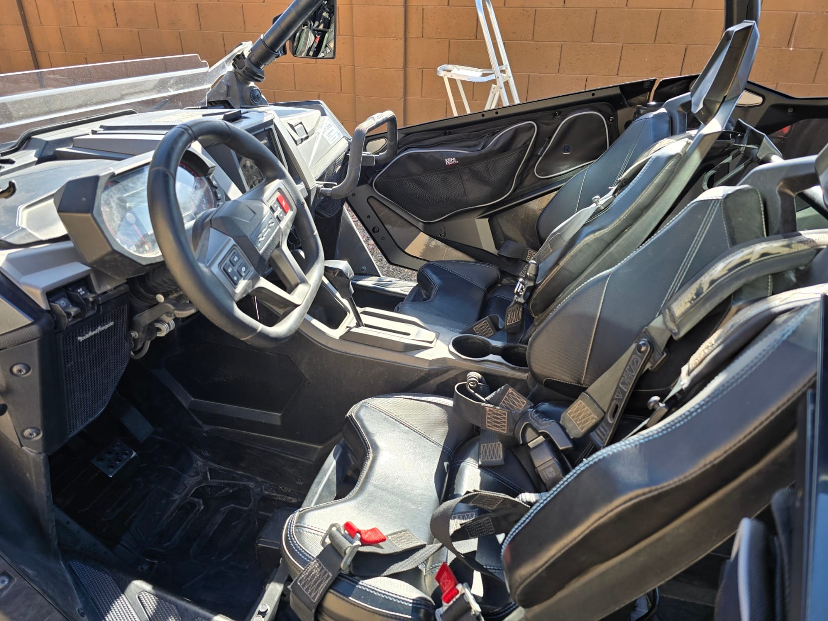 Polaris RZR Pro Cockpit — before